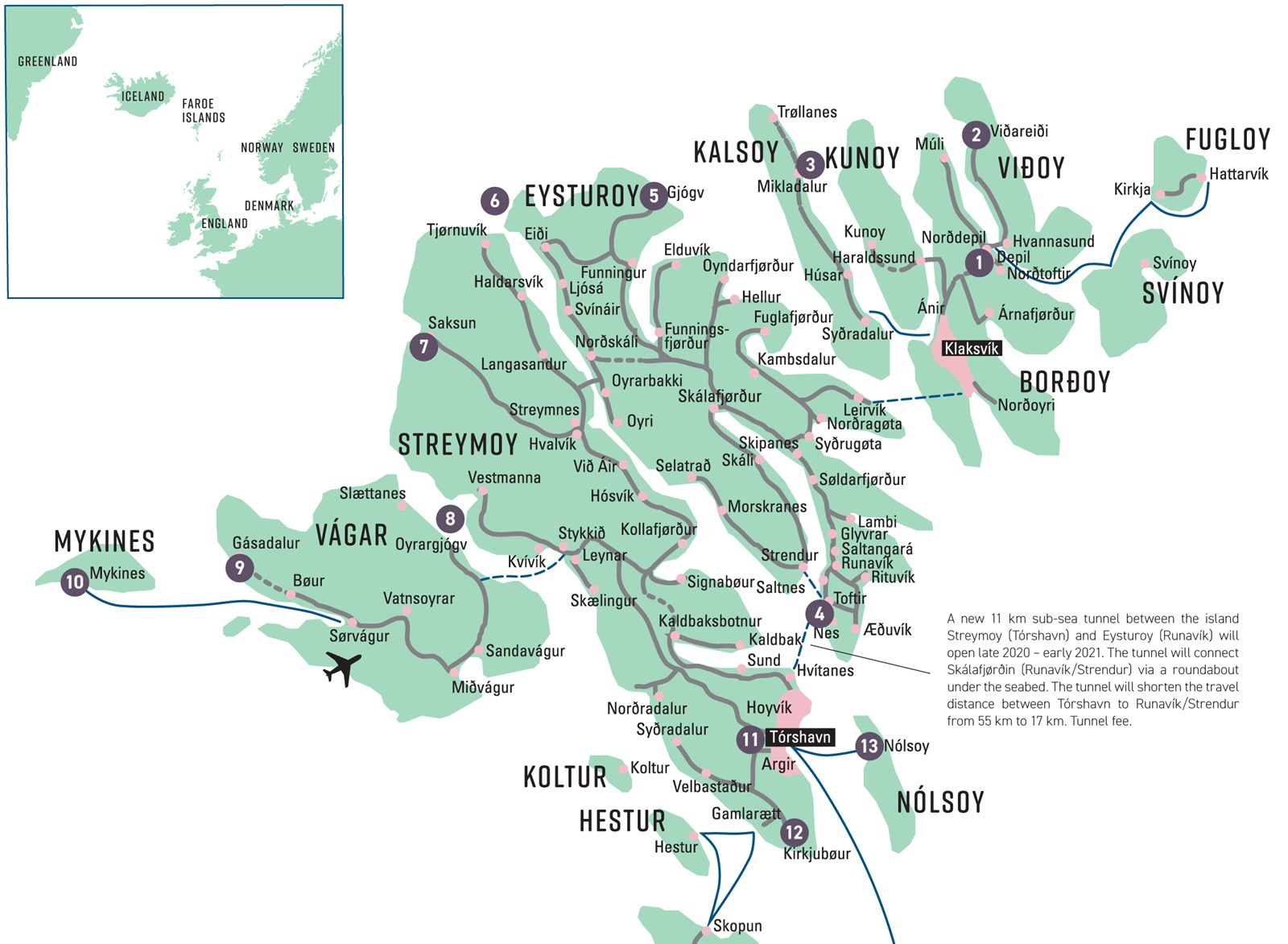 Map of Faroe Islands Travel to the Faroe Islands Travel Faroe Islands Visit Faroe Islands